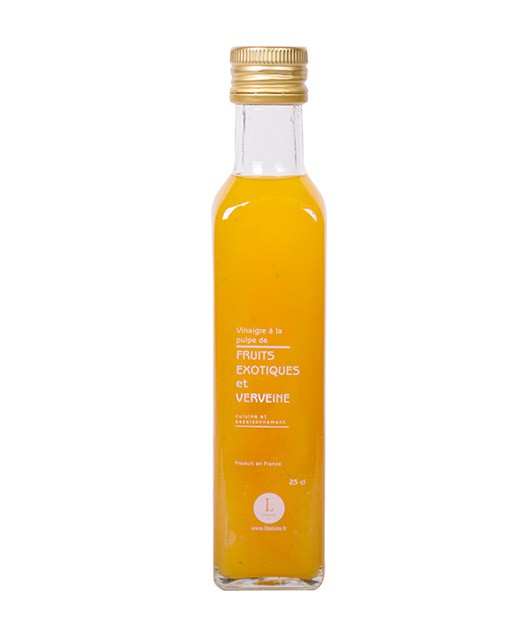 Vinegar with pulp of exotic fruits and verbena - Libeluile