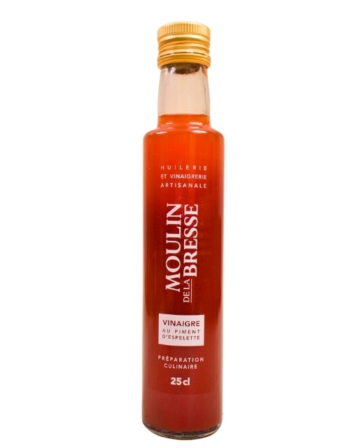 Espelette chili pepper pulp Vinegar